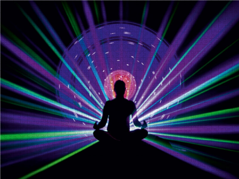 Transcendental Meditation 1000 Teile Puzzle quer - CALVENDO Foto-Puzzle'