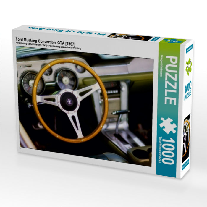 Ford Mustang Convertible GTA [1967] 1000 Teile Puzzle quer - CALVENDO Foto-Puzzle'