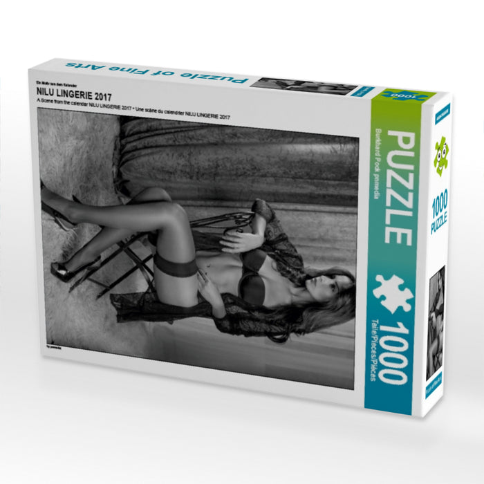 Ein Motiv aus dem Kalender NILU LINGERIE 2017 1000 Teile Puzzle hoch - CALVENDO Foto-Puzzle'