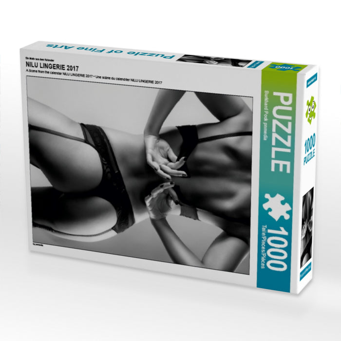 Ein Motiv aus dem Kalender NILU LINGERIE 2017 1000 Teile Puzzle hoch - CALVENDO Foto-Puzzle'