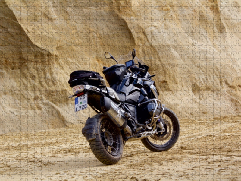 Ideal terrain for the GS - CALVENDO photo puzzle 