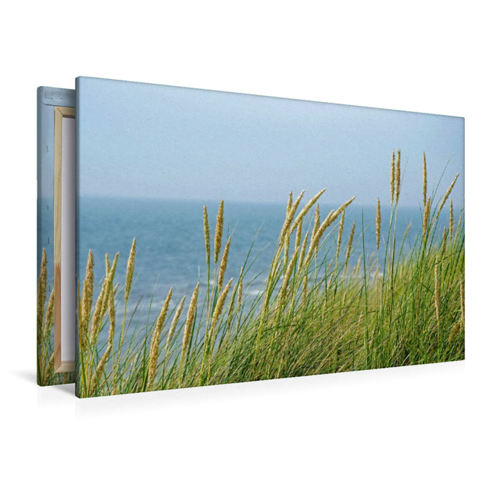 Premium Textil-Leinwand An der Nordsee