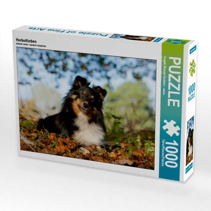 Herbstfarben 1000 Teile Puzzle quer - CALVENDO Foto-Puzzle'