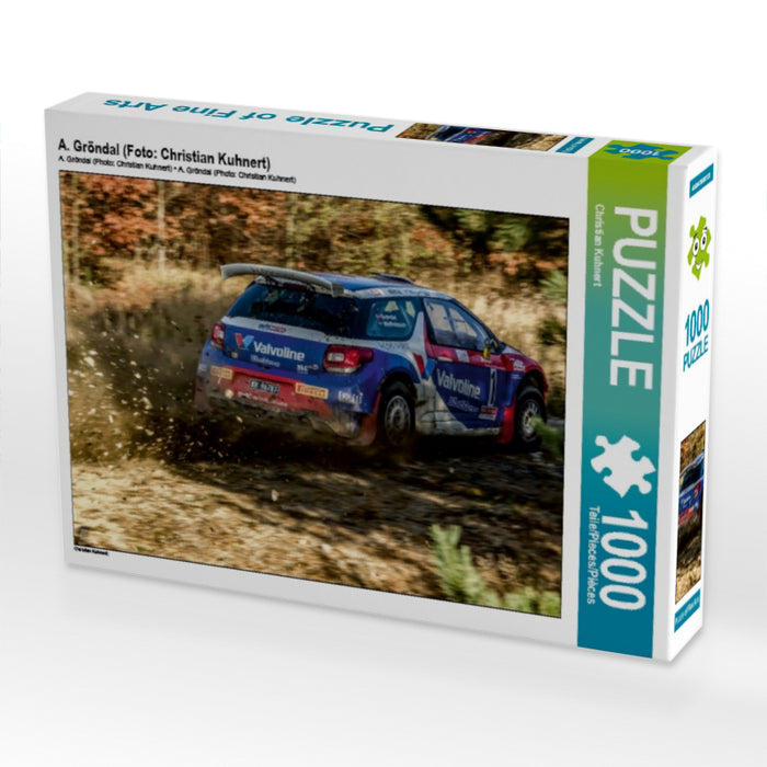 A. Gröndal (Foto: Christian Kuhnert) 1000 Teile Puzzle quer - CALVENDO Foto-Puzzle'