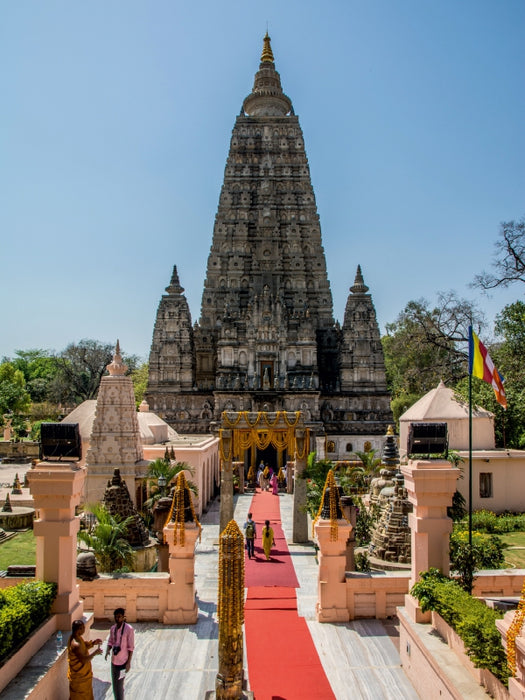 Ein Motiv aus dem Kalender Mahabodhi Tempel 1000 Teile Puzzle hoch - CALVENDO Foto-Puzzle'