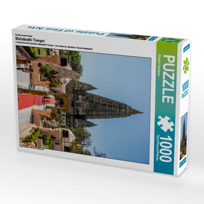 Ein Motiv aus dem Kalender Mahabodhi Tempel 1000 Teile Puzzle hoch - CALVENDO Foto-Puzzle'