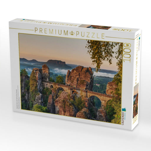 Basteibrücke in der Sächsischen Schweiz - CALVENDO Foto-Puzzle - calvendoverlag 29.99