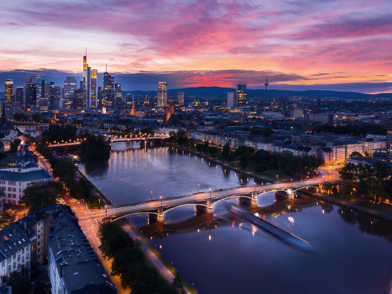 Ein Motiv aus dem Kalender Frankfurts Perspektiven 1000 Teile Puzzle quer - CALVENDO Foto-Puzzle'