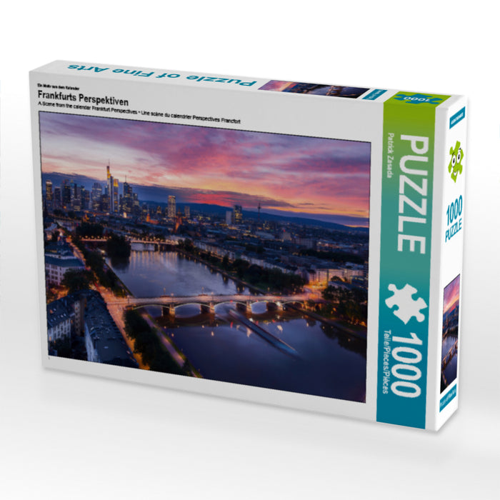 Ein Motiv aus dem Kalender Frankfurts Perspektiven 1000 Teile Puzzle quer - CALVENDO Foto-Puzzle'