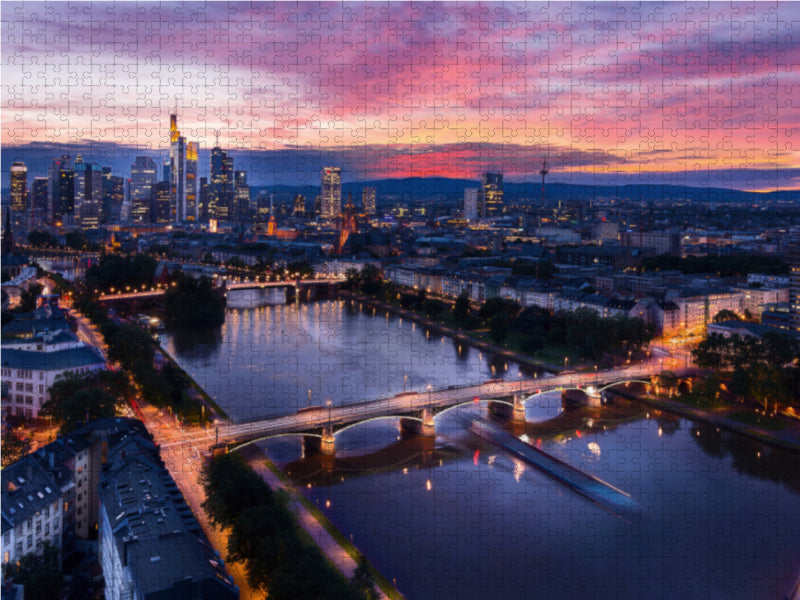 Ein Motiv aus dem Kalender Frankfurts Perspektiven 1000 Teile Puzzle quer - CALVENDO Foto-Puzzle'