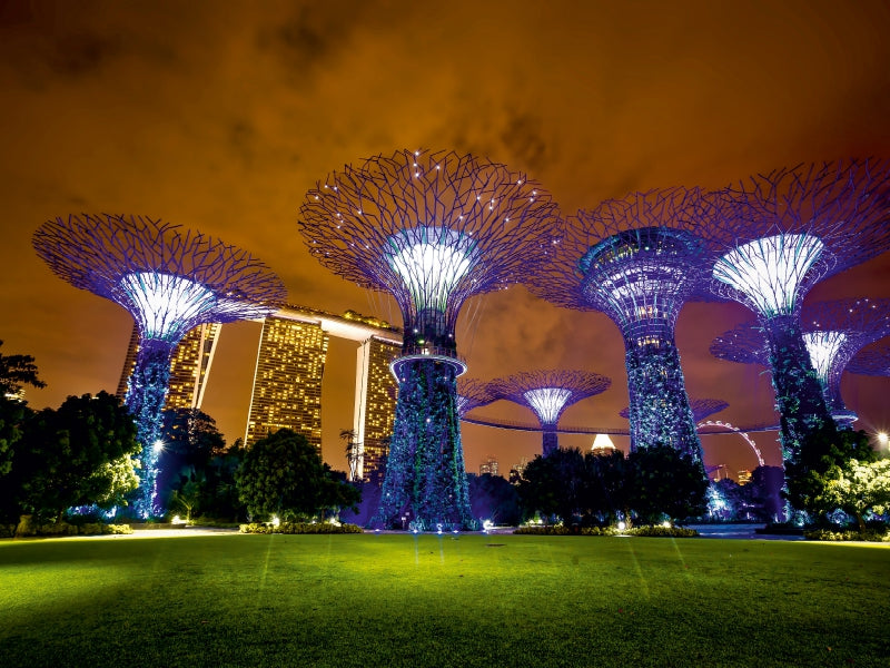 Rund um die Marina Bay 1000 Teile Puzzle quer - CALVENDO Foto-Puzzle'