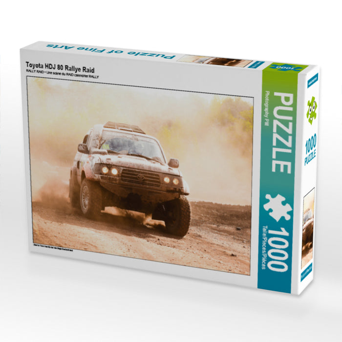 Toyota HDJ 80 Rally Raid - CALVENDO photo puzzle 