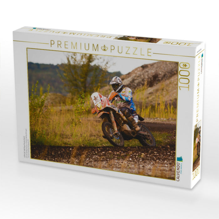 KTM EXC 500 Baja Deutschland - CALVENDO Foto-Puzzle'