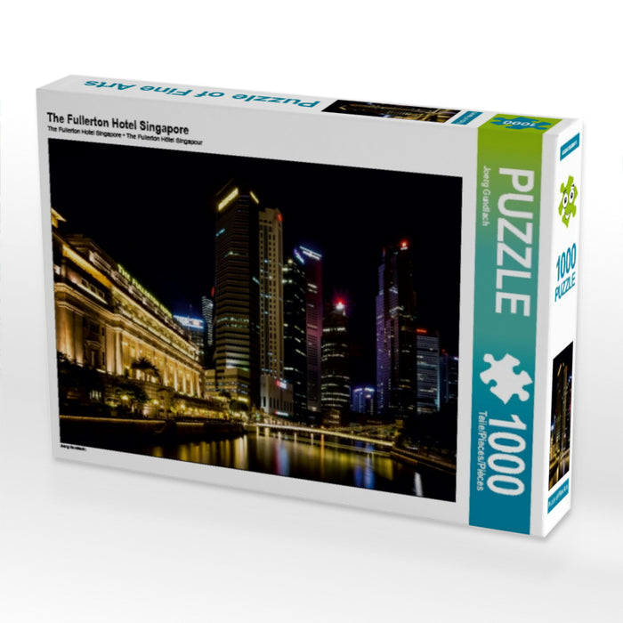 The Fullerton Hotel Singapore 1000 Teile Puzzle quer - CALVENDO Foto-Puzzle'