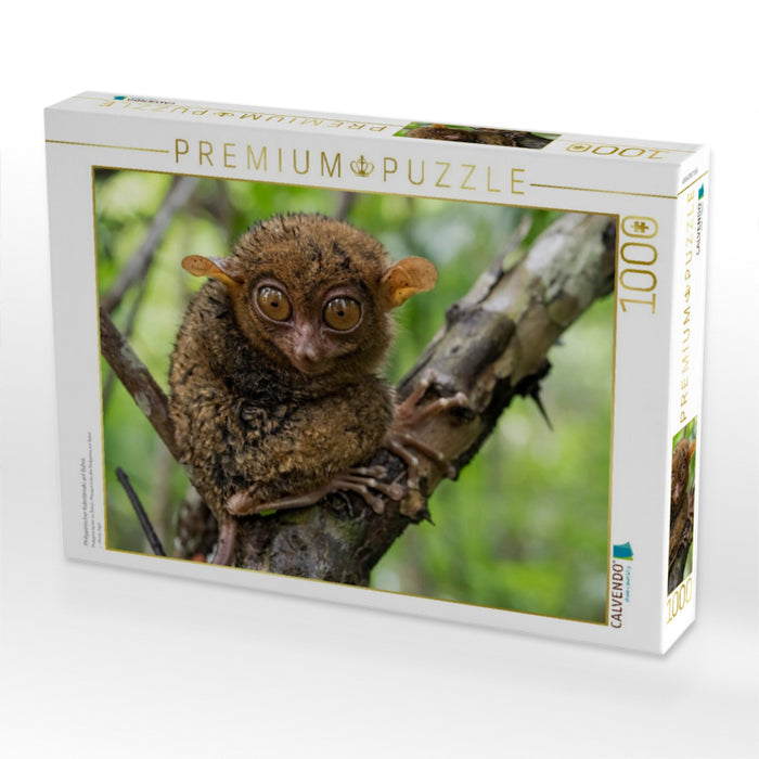 Philippinischer Koboldmaki auf Bohol - CALVENDO Foto-Puzzle'