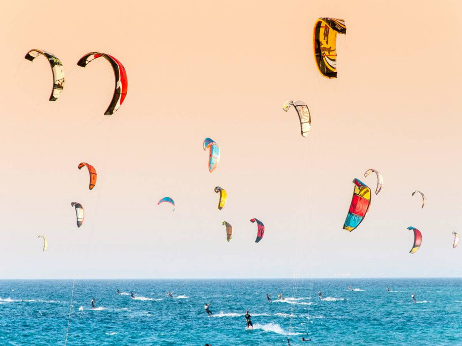 Kite-Surfer. Lefkada, Griechenland. - CALVENDO Foto-Puzzle'