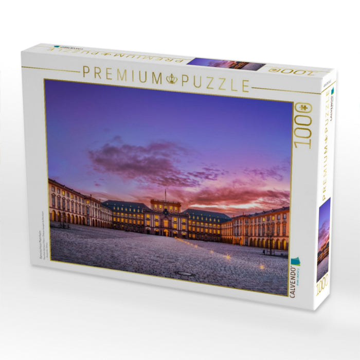 Barockschloss Mannheim - CALVENDO Foto-Puzzle'