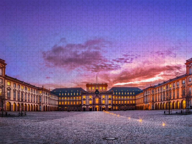 Barockschloss Mannheim - CALVENDO Foto-Puzzle'