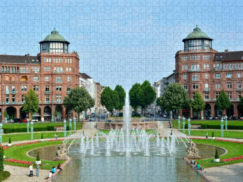 Friedrichsplatz - CALVENDO Foto-Puzzle'