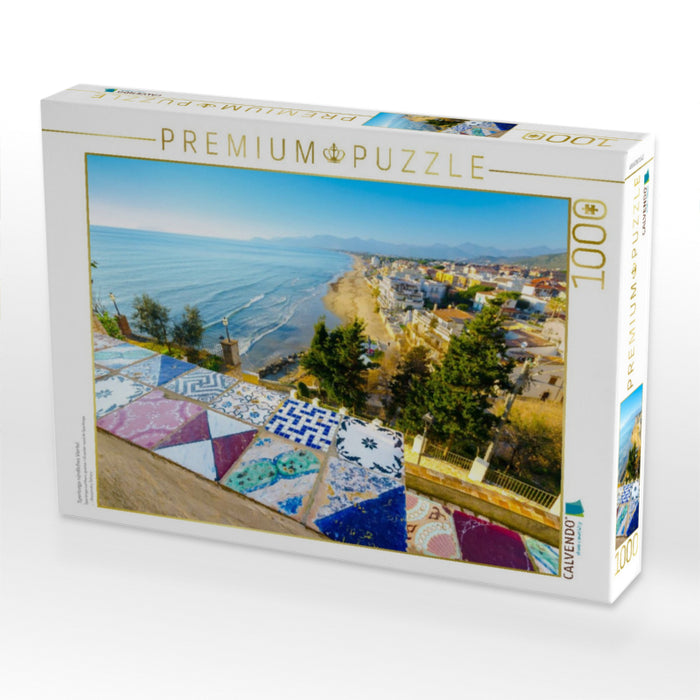 Sperlonga nördliches Viertel - CALVENDO Foto-Puzzle'