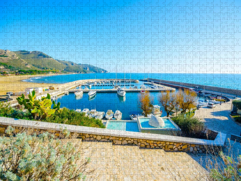 Yachthafen - CALVENDO Foto-Puzzle'