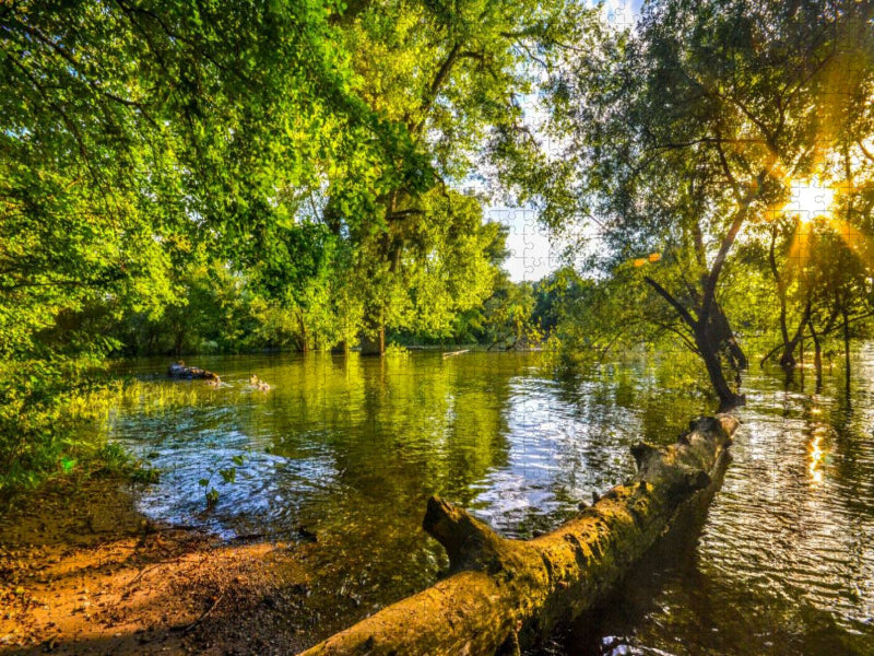 Hochwasser - CALVENDO Foto-Puzzle'
