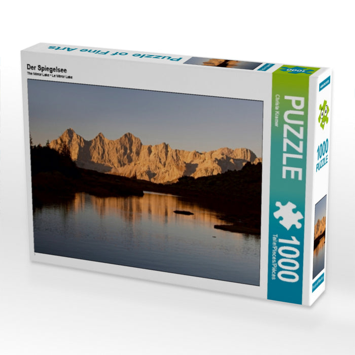 The Mirror Lake - CALVENDO photo puzzle 