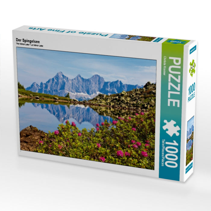 Der Spiegelsee 1000 Teile Puzzle quer - CALVENDO Foto-Puzzle'