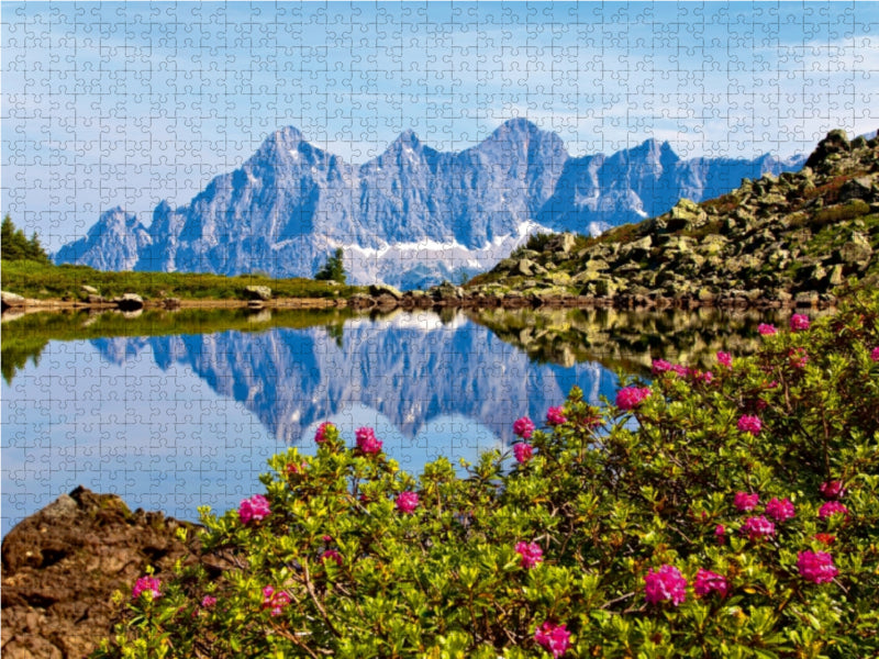 Der Spiegelsee 1000 Teile Puzzle quer - CALVENDO Foto-Puzzle'