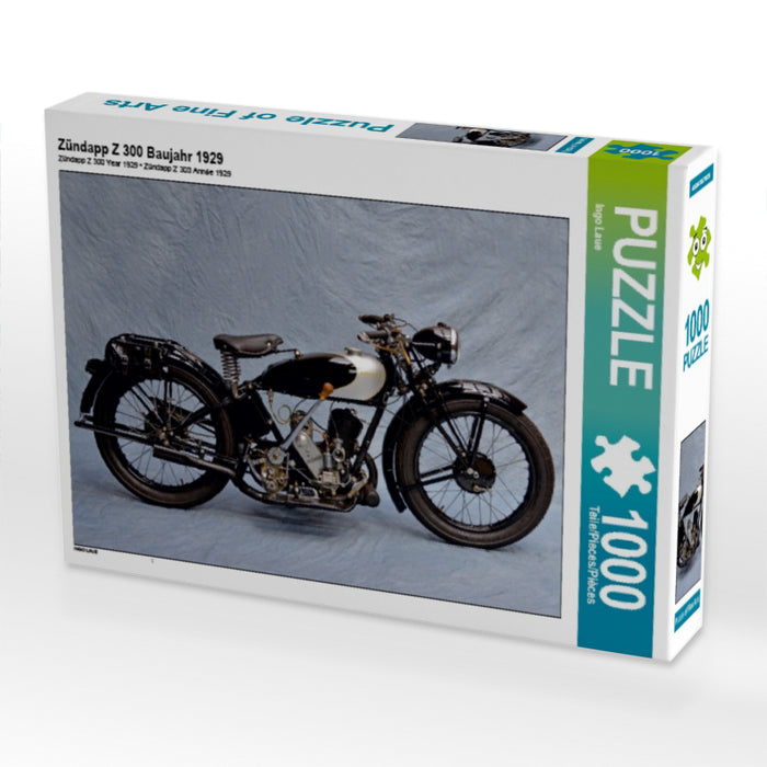 Zündapp Z 300 Baujahr 1929 1000 Teile Puzzle quer - CALVENDO Foto-Puzzle'