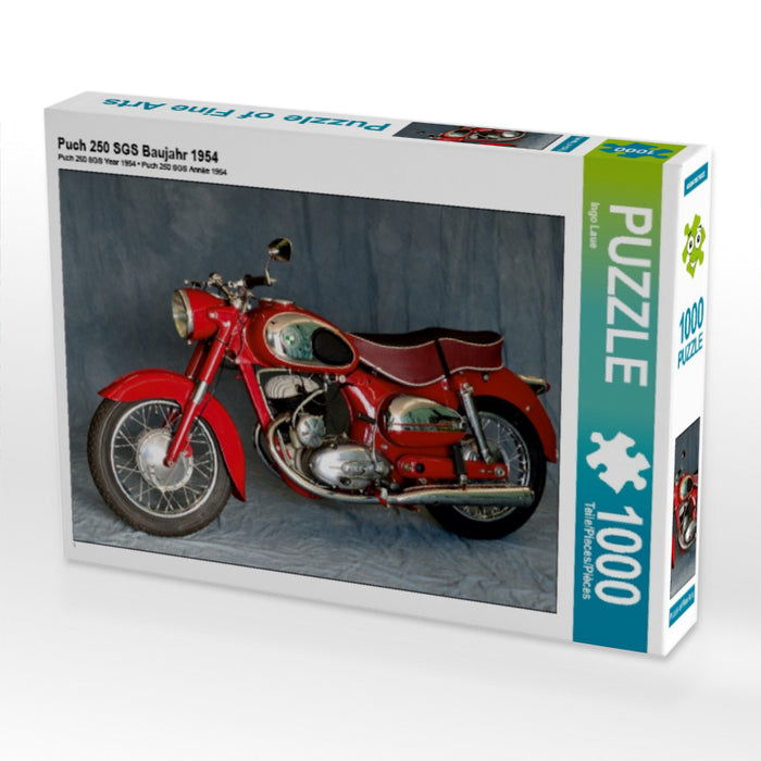Puch 250 SGS Baujahr 1954 1000 Teile Puzzle quer - CALVENDO Foto-Puzzle'