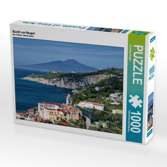 Bucht von Neapel 1000 Teile Puzzle quer - CALVENDO Foto-Puzzle'