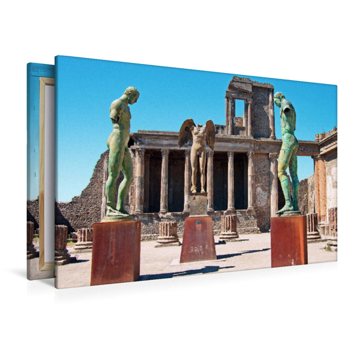 Premium Textil-Leinwand Pompei
