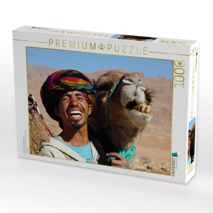 Im Duett herzhaft lachen - CALVENDO Foto-Puzzle'