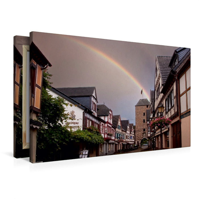Premium Textil-Leinwand Ahrweiler, Ahrhutstrasse