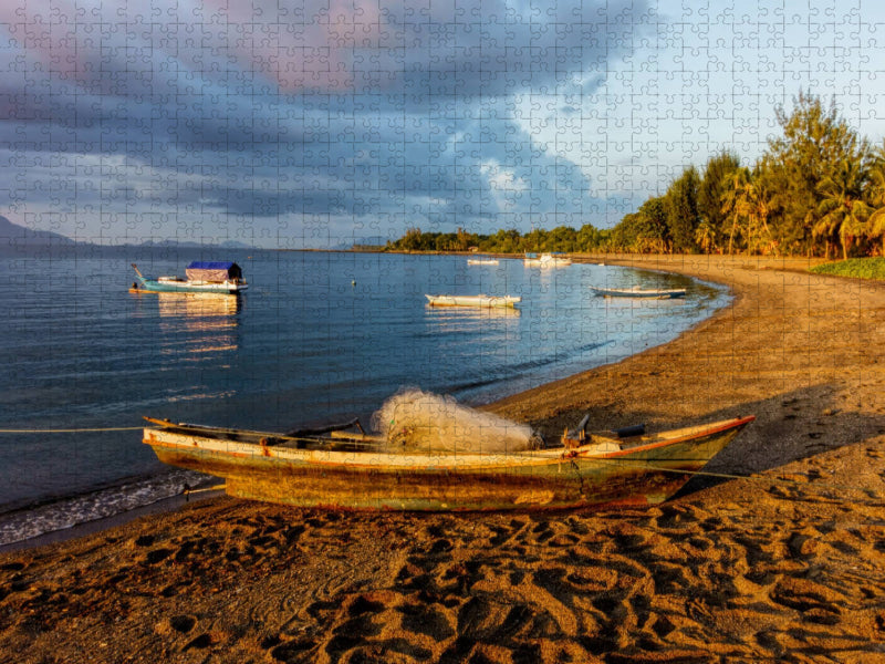 Traumstand in Indonesien im Inselparadies Flores - CALVENDO Foto-Puzzle'