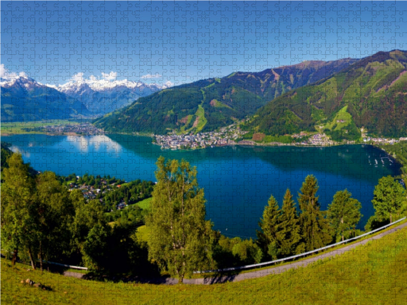 Lake Zell - CALVENDO photo puzzle 
