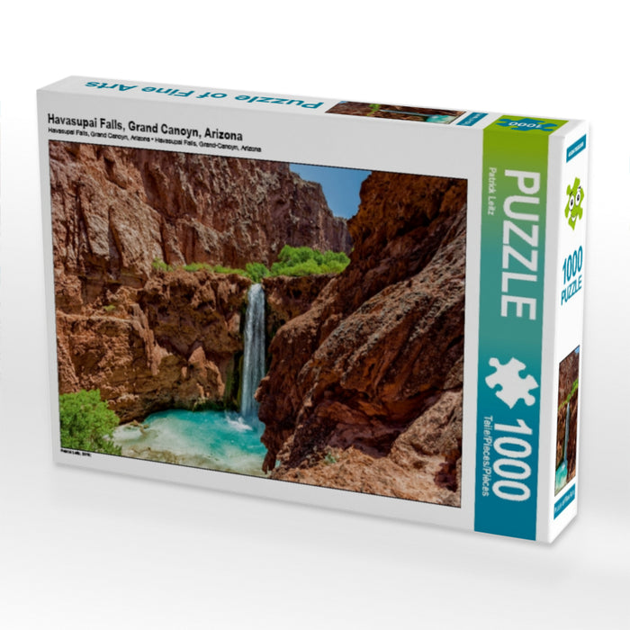 Havasupai Falls, Grand Canoyn, Arizona 1000 Teile Puzzle quer - CALVENDO Foto-Puzzle'