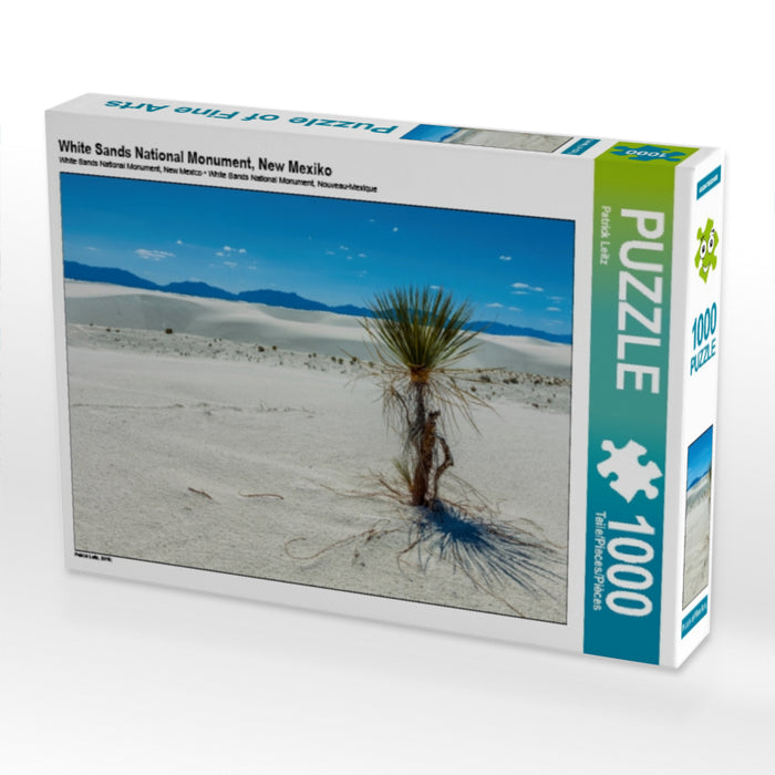 White Sands National Monument, New Mexiko 1000 Teile Puzzle quer - CALVENDO Foto-Puzzle'