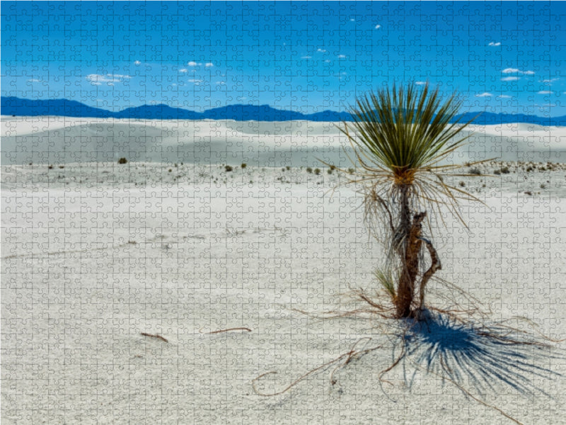 White Sands National Monument, New Mexiko 1000 Teile Puzzle quer - CALVENDO Foto-Puzzle'