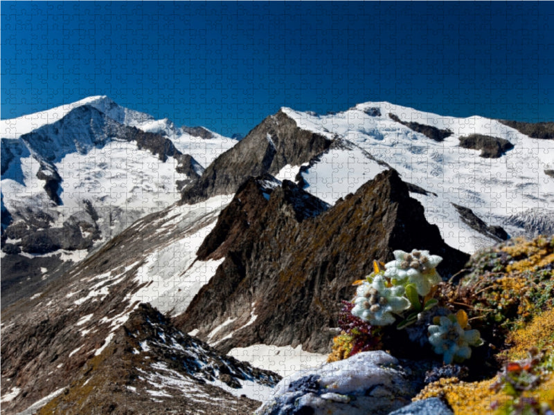 Ein Motiv aus dem Kalender Der Großvenediger 3666m 1000 Teile Puzzle quer - CALVENDO Foto-Puzzle'