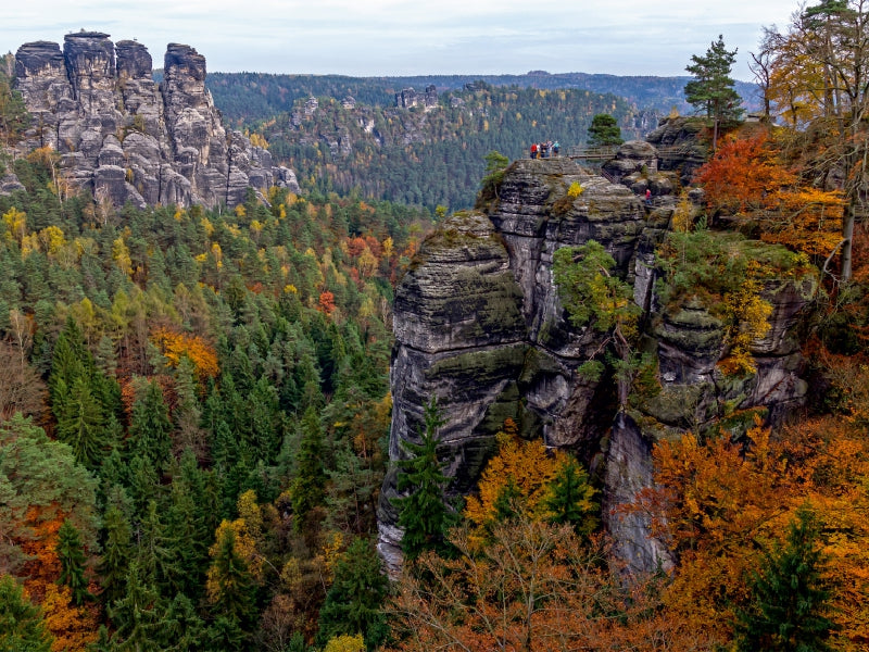 Im Elbsandsteingebirge 1000 Teile Puzzle quer - CALVENDO Foto-Puzzle'