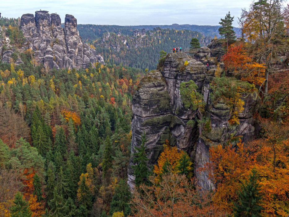 Im Elbsandsteingebirge - CALVENDO Foto-Puzzle'