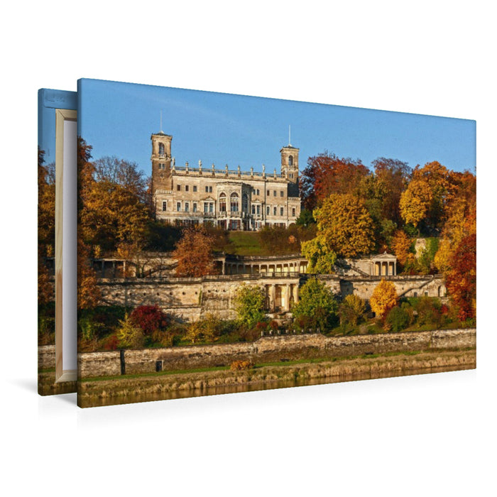 Premium Textil-Leinwand Im Elbtal von Dresden