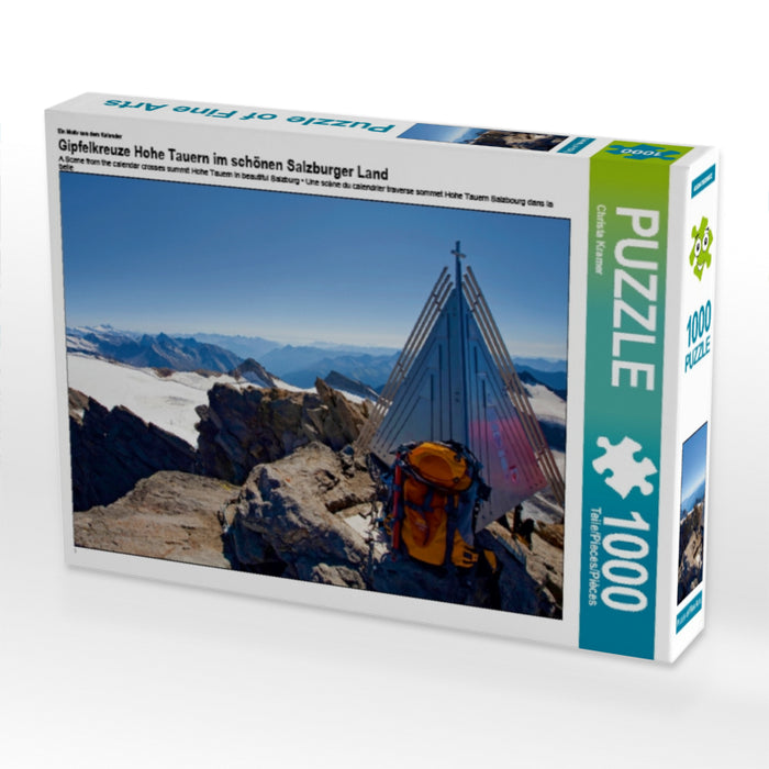Ein Motiv aus dem Kalender Gipfelkreuze Hohe Tauern im schönen Salzburger Land 1000 Teile Puzzle quer - CALVENDO Foto-Puzzle'