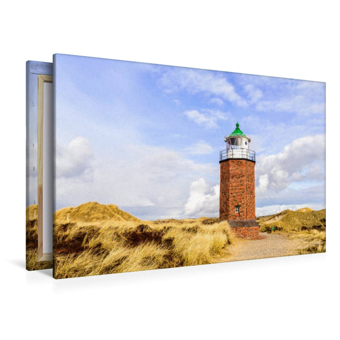 Premium Textil-Leinwand Quermarkenfeuer Kampen