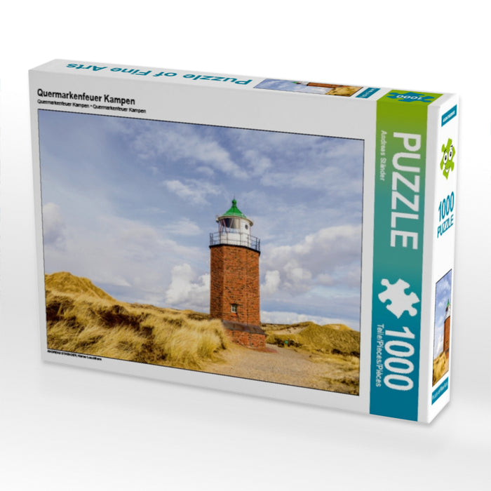 Feu de marque croisé Kampen - Puzzle photo CALVENDO 