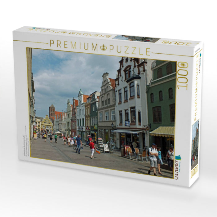 Einkaufen in der Krämerstraße - CALVENDO Foto-Puzzle'