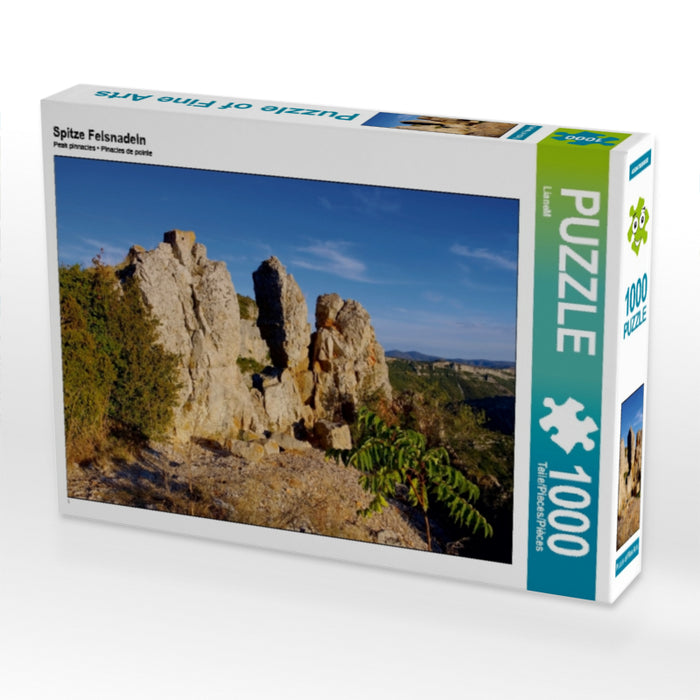 Aiguilles de roche pointues - Puzzle photo CALVENDO 