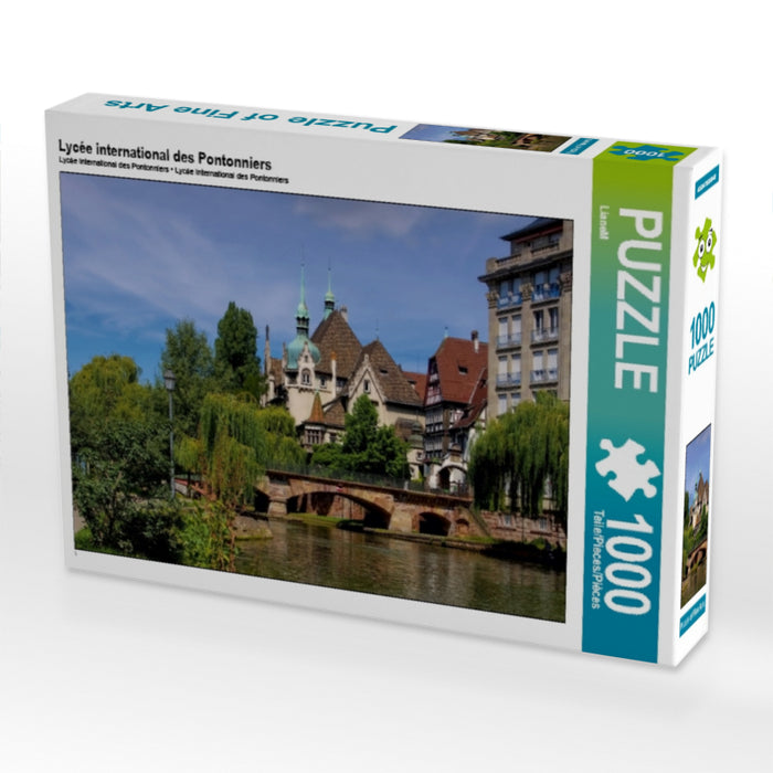 Lycée international des Pontonniers 1000 Teile Puzzle quer - CALVENDO Foto-Puzzle'